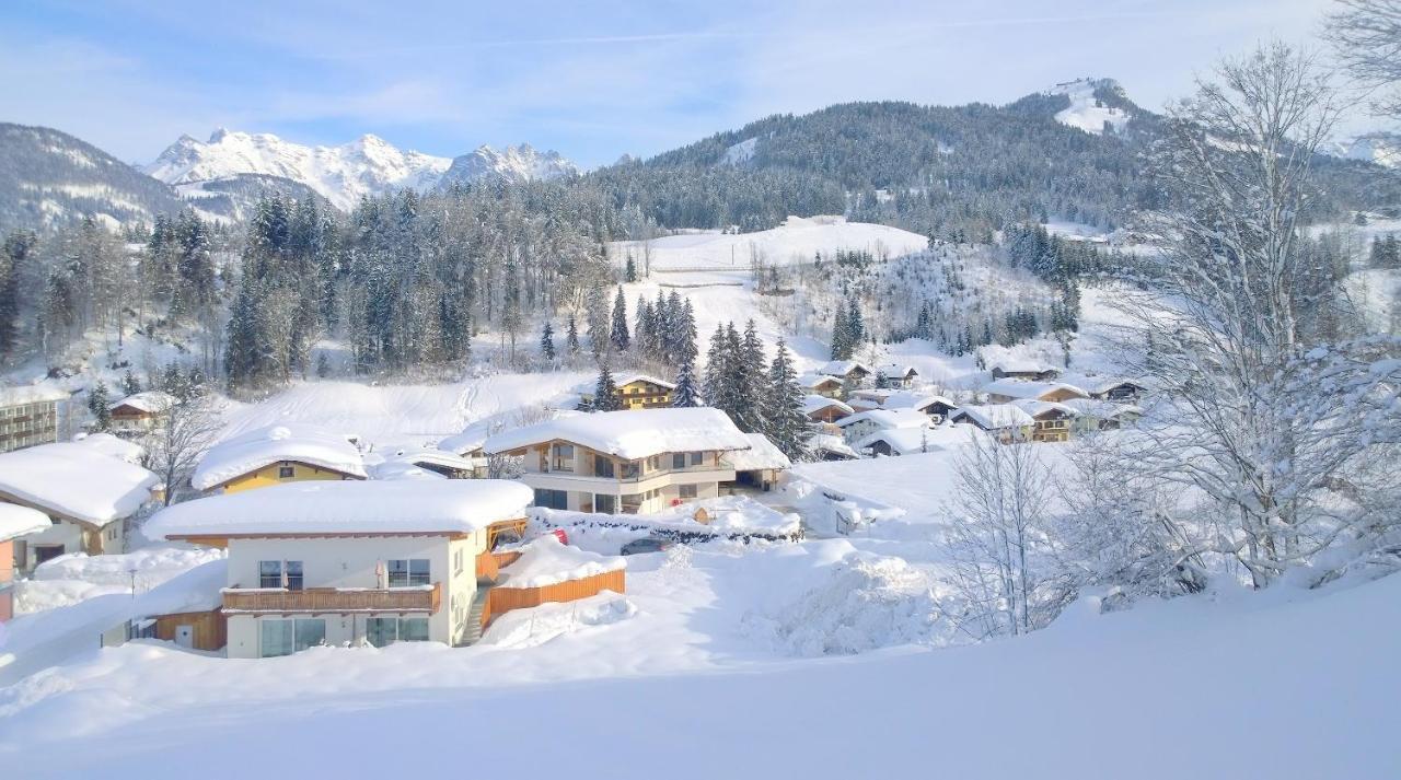 Ferienwohnungen Raffler Fieberbrunn Exterior foto